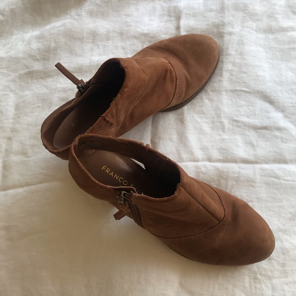 Suede Ankle Booties - Picture 3 of 4